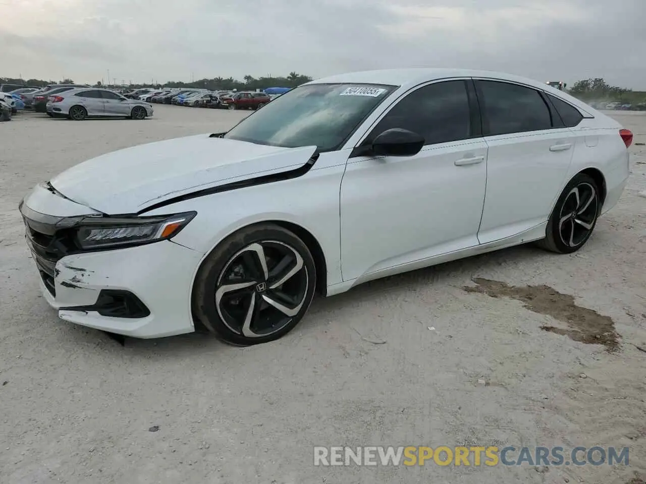 1 Photograph of a damaged car 1HGCV1F36NA103478 HONDA ACCORD 2022