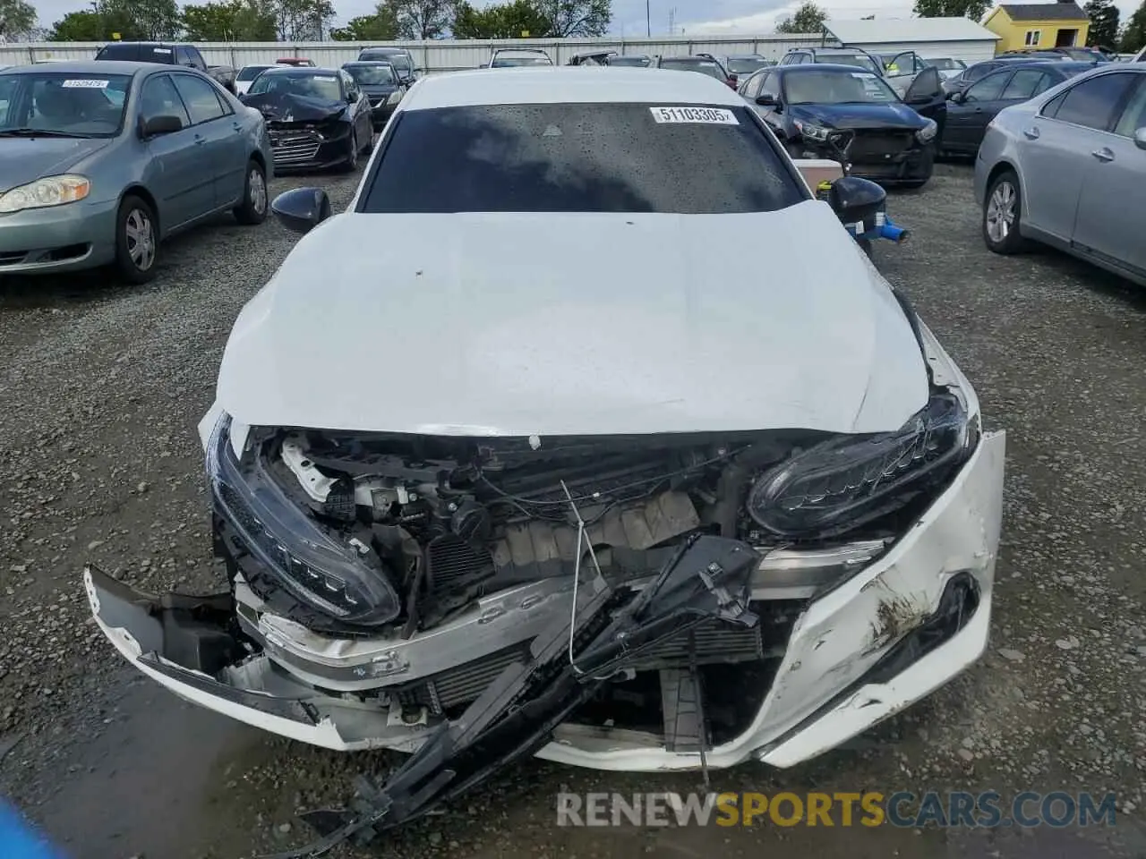 5 Photograph of a damaged car 1HGCV1F36NA112018 HONDA ACCORD 2022