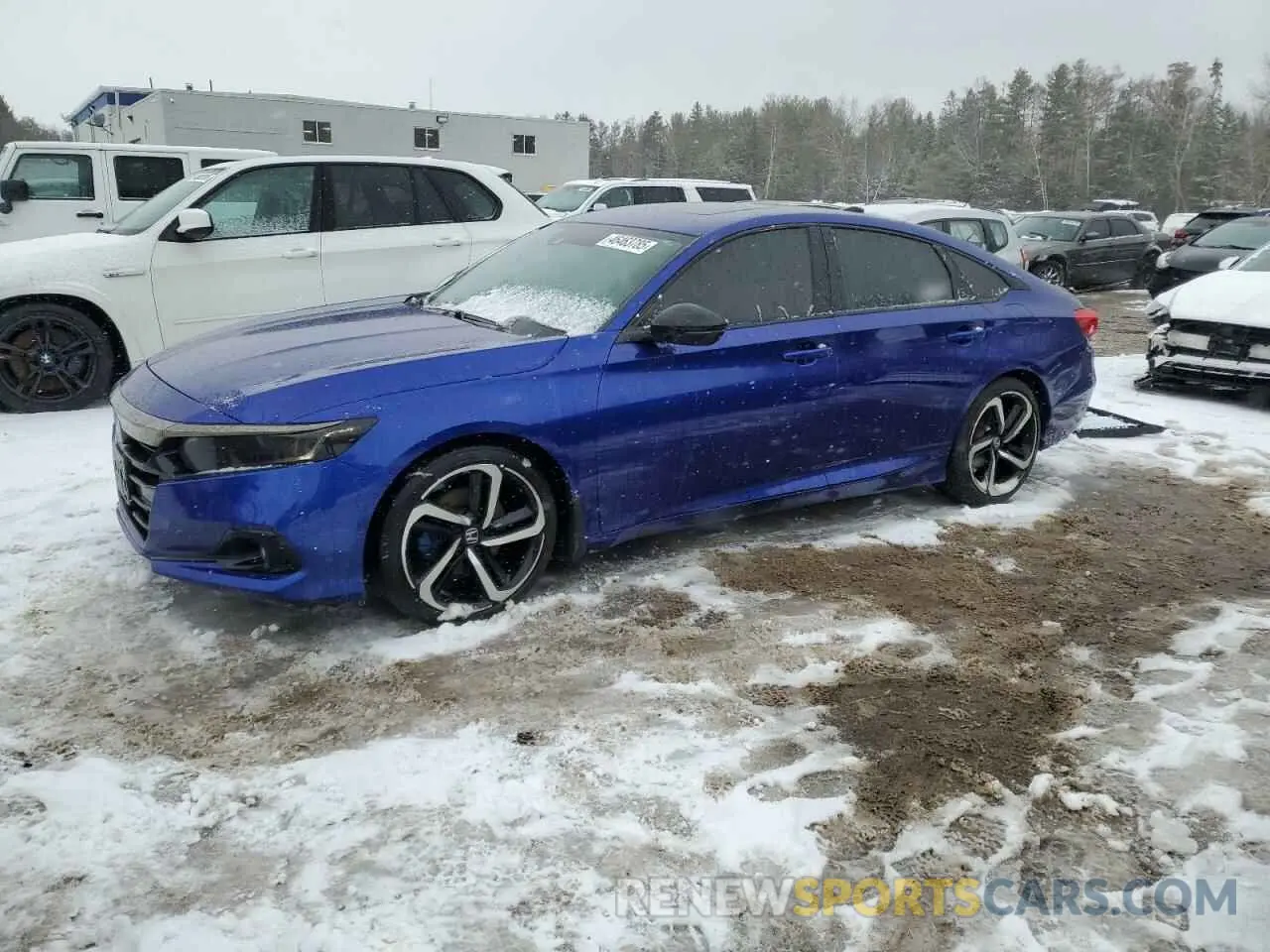 1 Photograph of a damaged car 1HGCV1F36NA800276 HONDA ACCORD 2022
