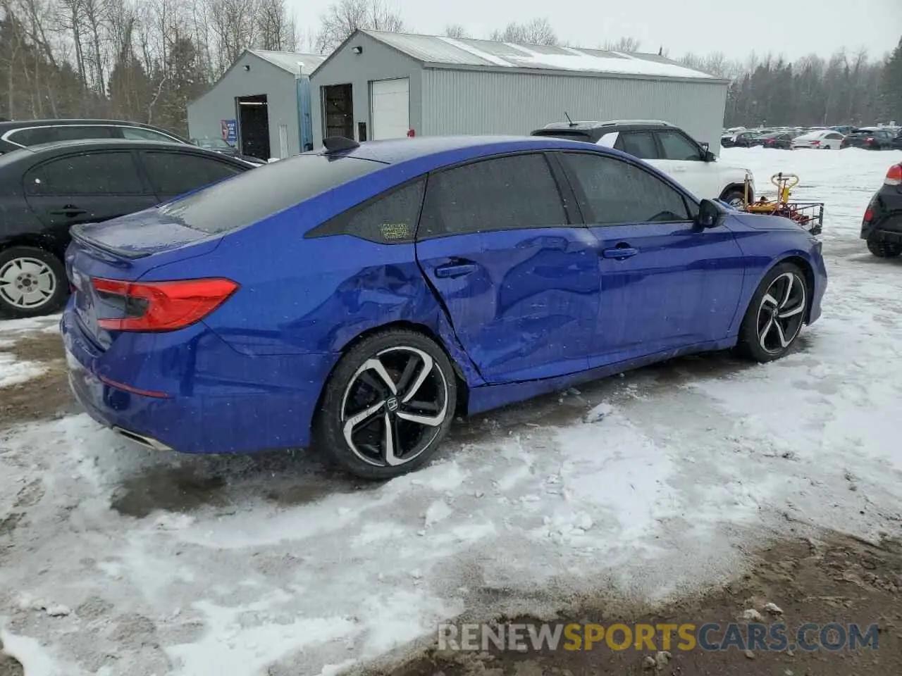 3 Photograph of a damaged car 1HGCV1F36NA800276 HONDA ACCORD 2022