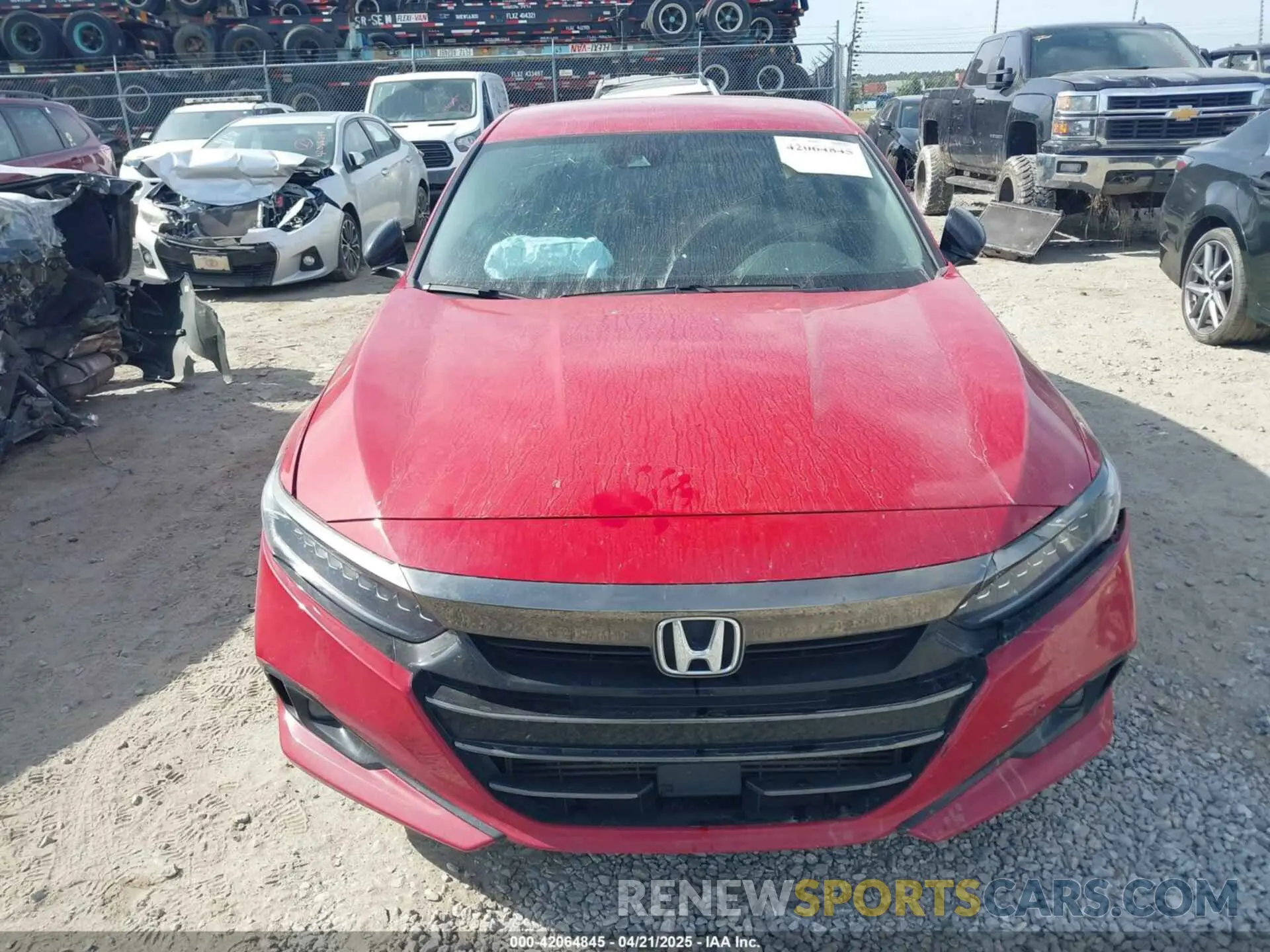 12 Photograph of a damaged car 1HGCV1F37NA022084 HONDA ACCORD 2022