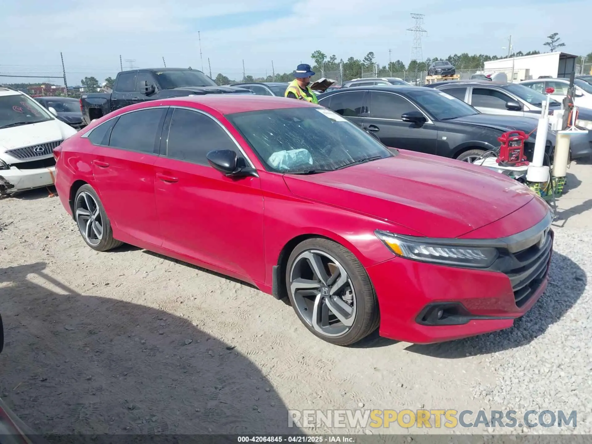13 Photograph of a damaged car 1HGCV1F37NA022084 HONDA ACCORD 2022