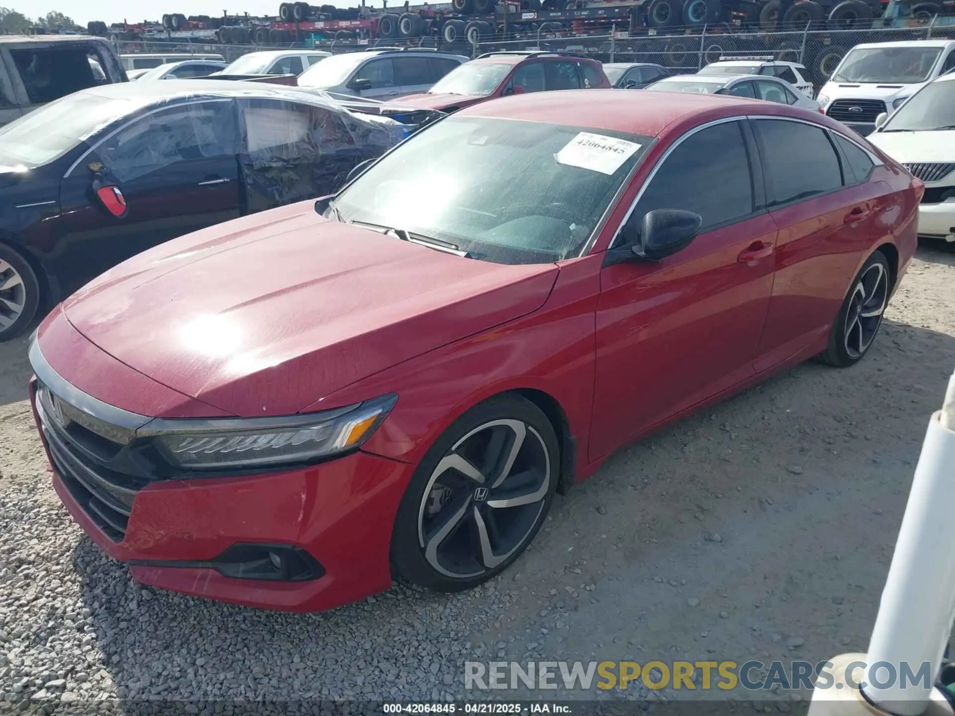 2 Photograph of a damaged car 1HGCV1F37NA022084 HONDA ACCORD 2022