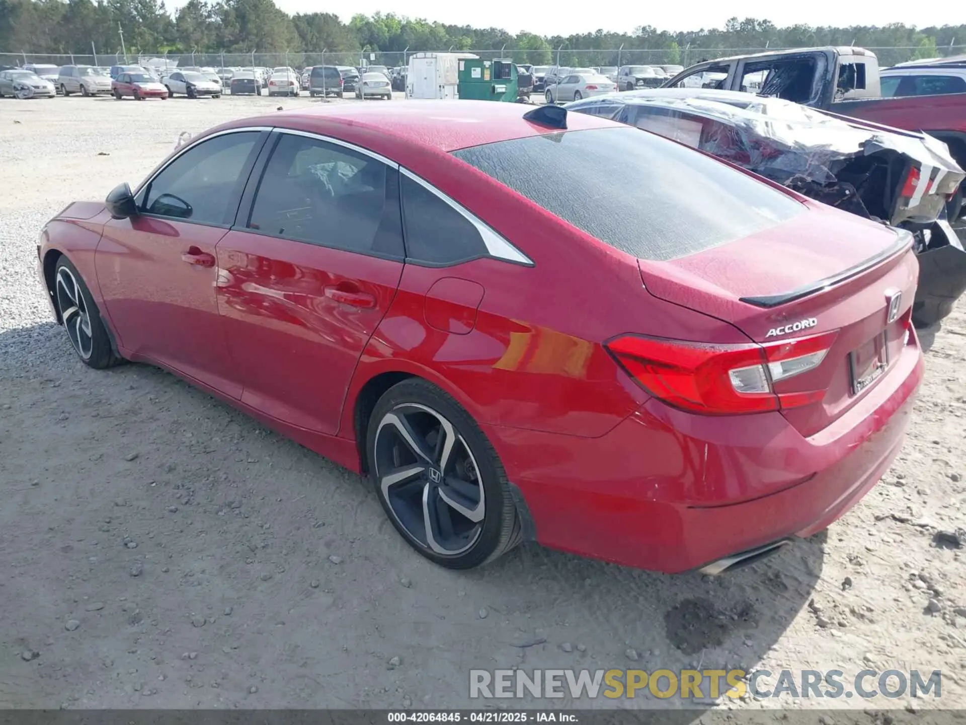3 Photograph of a damaged car 1HGCV1F37NA022084 HONDA ACCORD 2022