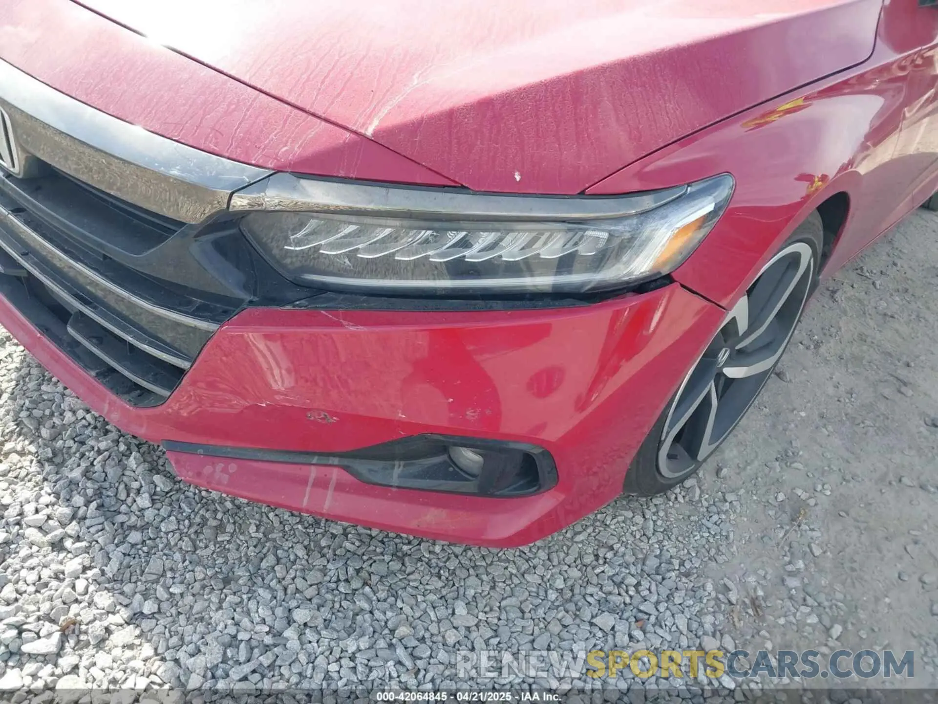 6 Photograph of a damaged car 1HGCV1F37NA022084 HONDA ACCORD 2022