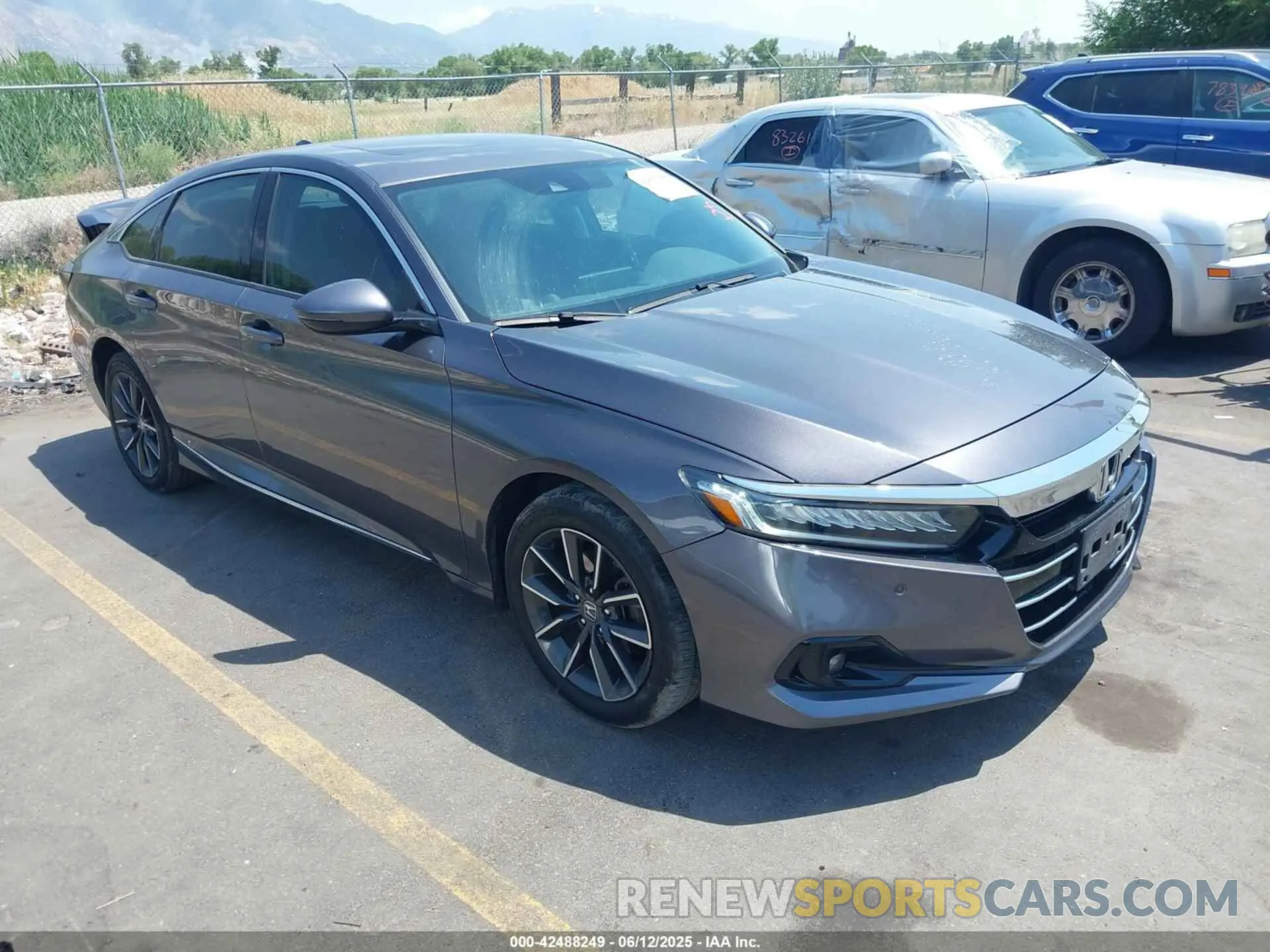 1 Photograph of a damaged car 1HGCV1F37NA022487 HONDA ACCORD 2022