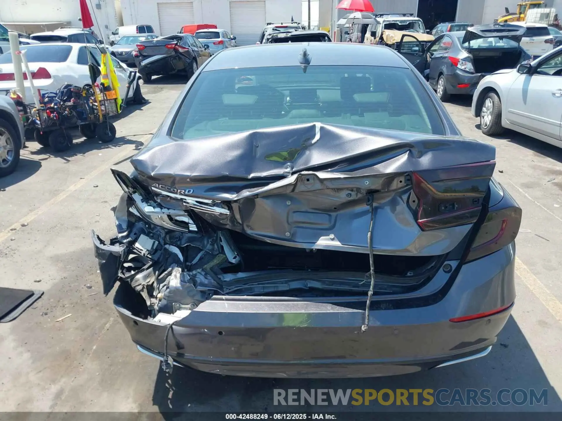 16 Photograph of a damaged car 1HGCV1F37NA022487 HONDA ACCORD 2022