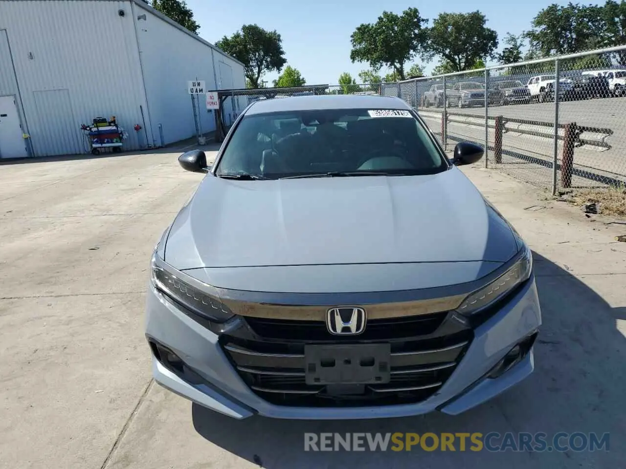 5 Photograph of a damaged car 1HGCV1F37NA035871 HONDA ACCORD 2022