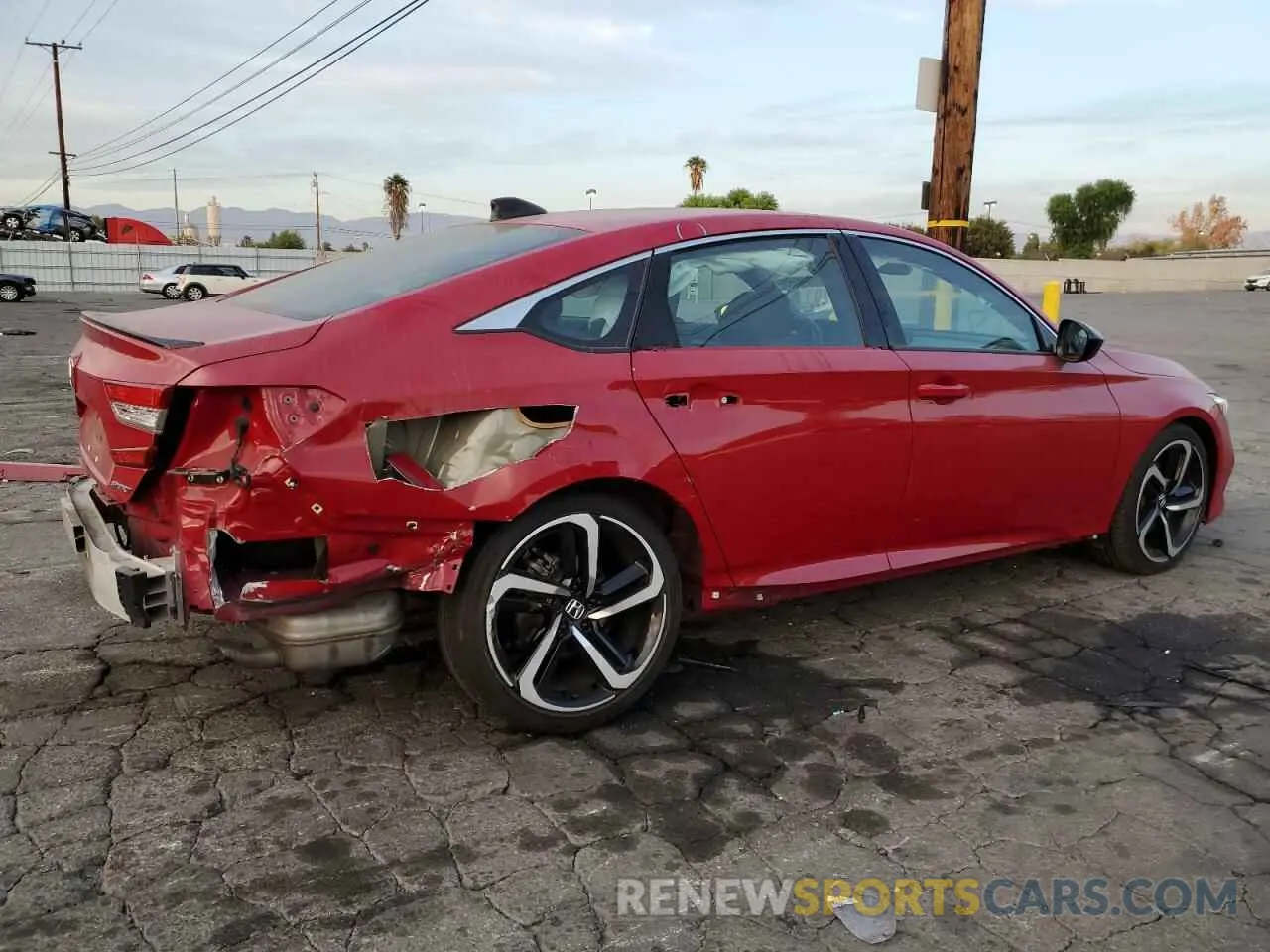 3 Photograph of a damaged car 1HGCV1F37NA039385 HONDA ACCORD 2022
