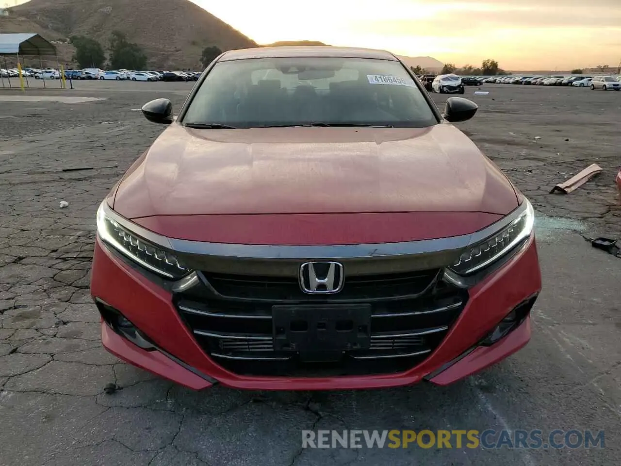 5 Photograph of a damaged car 1HGCV1F37NA039385 HONDA ACCORD 2022