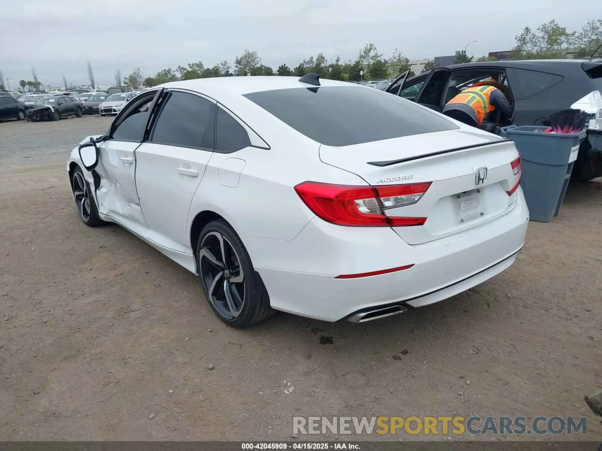 3 Photograph of a damaged car 1HGCV1F37NA049642 HONDA ACCORD 2022