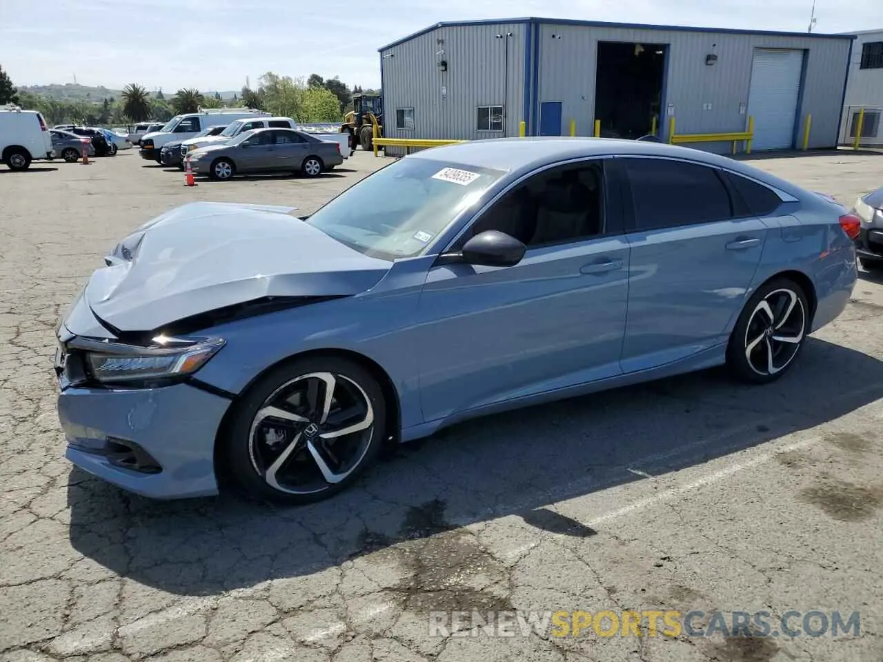 1 Photograph of a damaged car 1HGCV1F37NA049964 HONDA ACCORD 2022