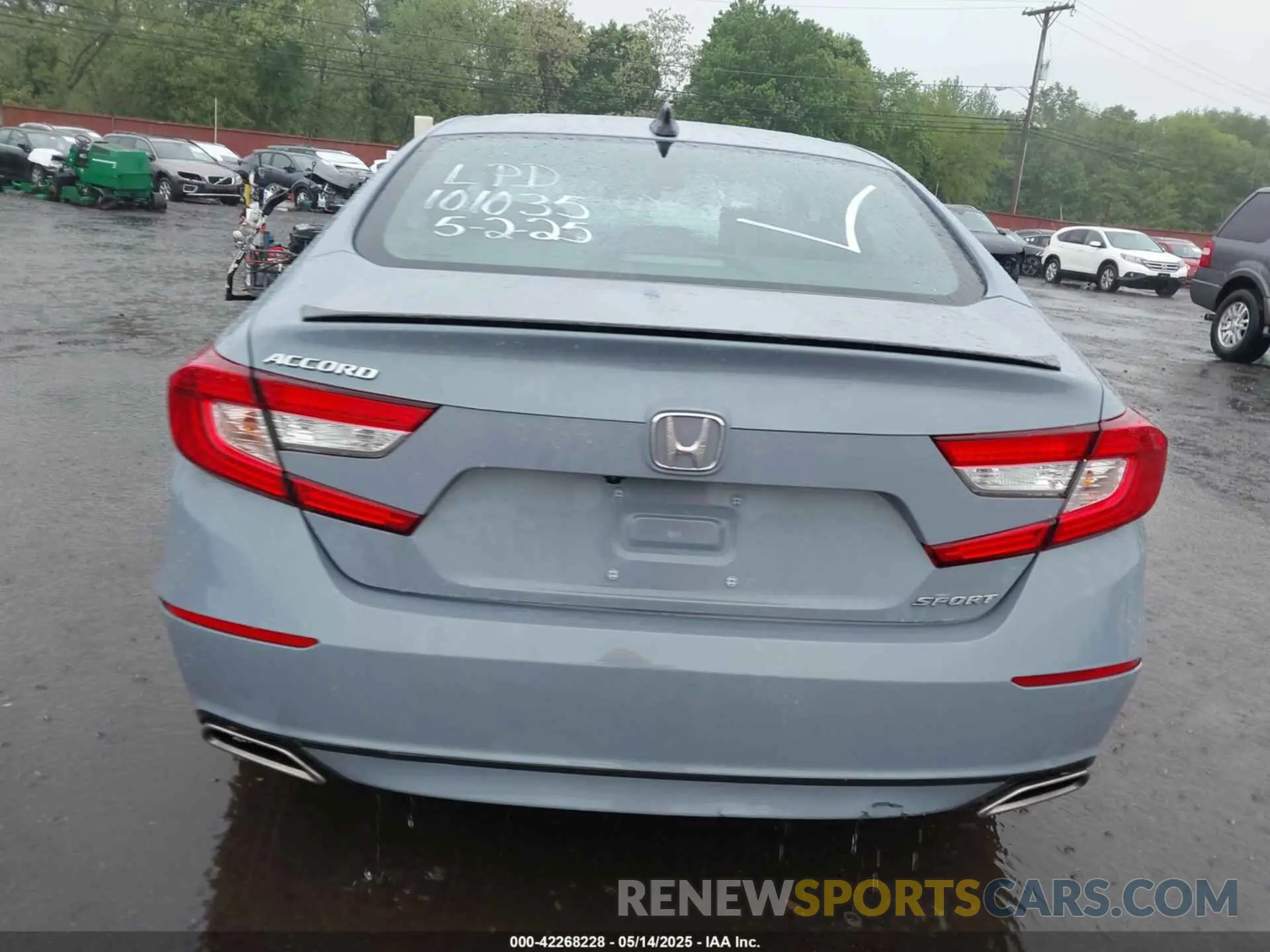 16 Photograph of a damaged car 1HGCV1F37NA075335 HONDA ACCORD 2022