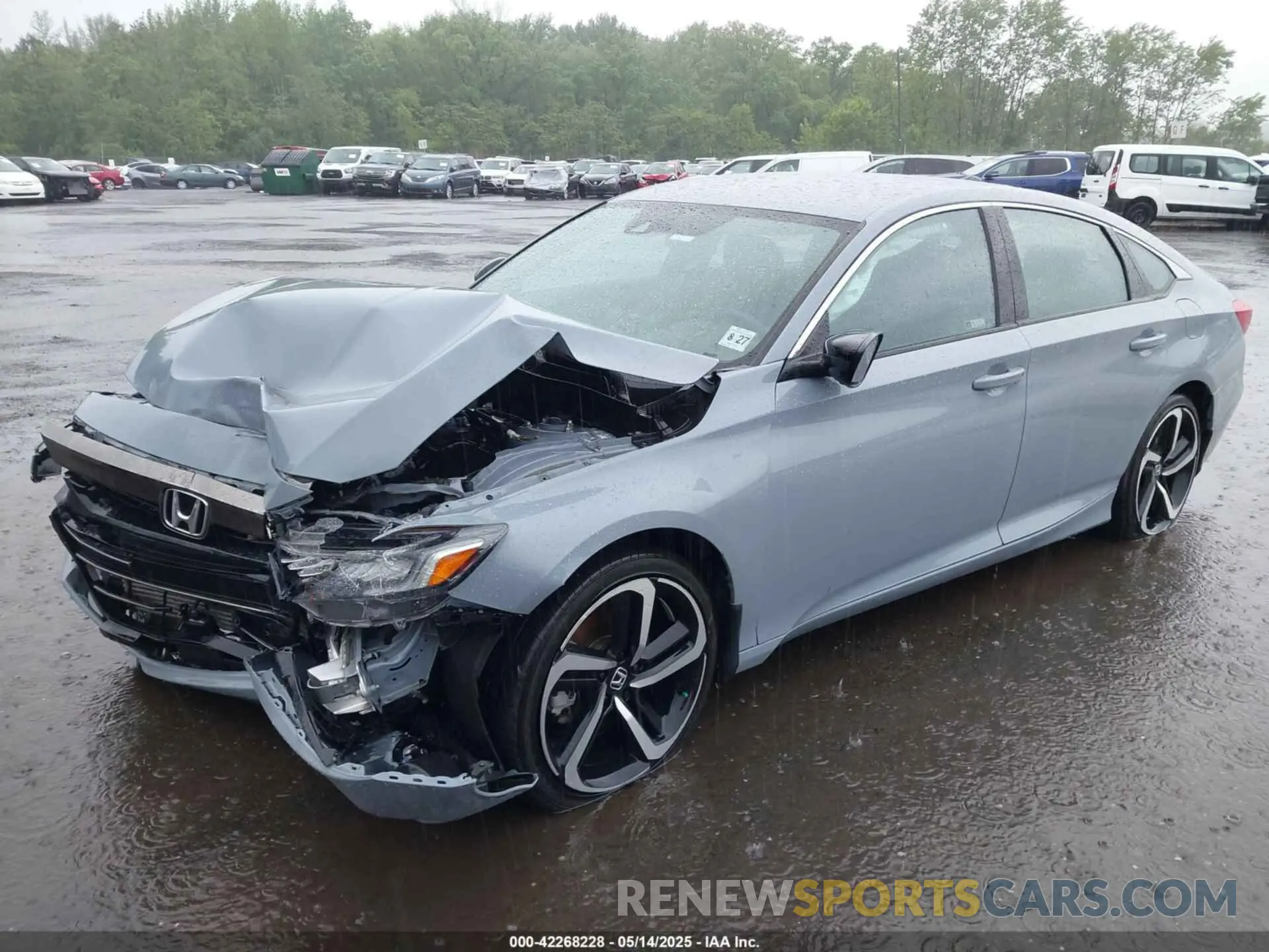 6 Photograph of a damaged car 1HGCV1F37NA075335 HONDA ACCORD 2022