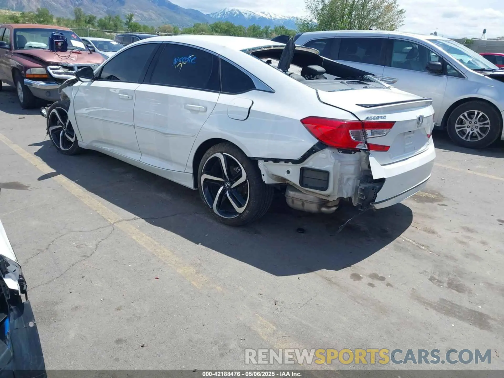3 Photograph of a damaged car 1HGCV1F37NA078395 HONDA ACCORD 2022