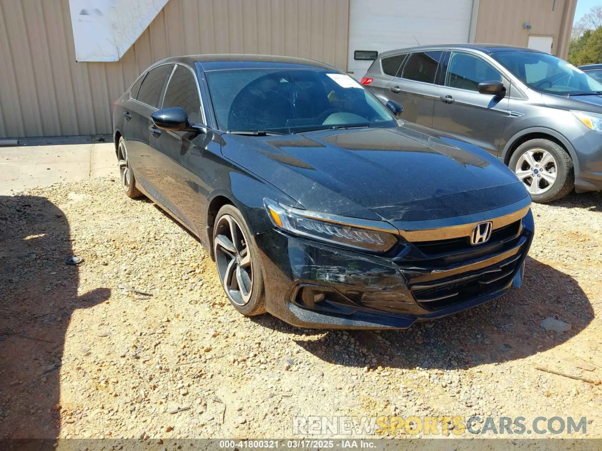 1 Photograph of a damaged car 1HGCV1F37NA079711 HONDA ACCORD 2022