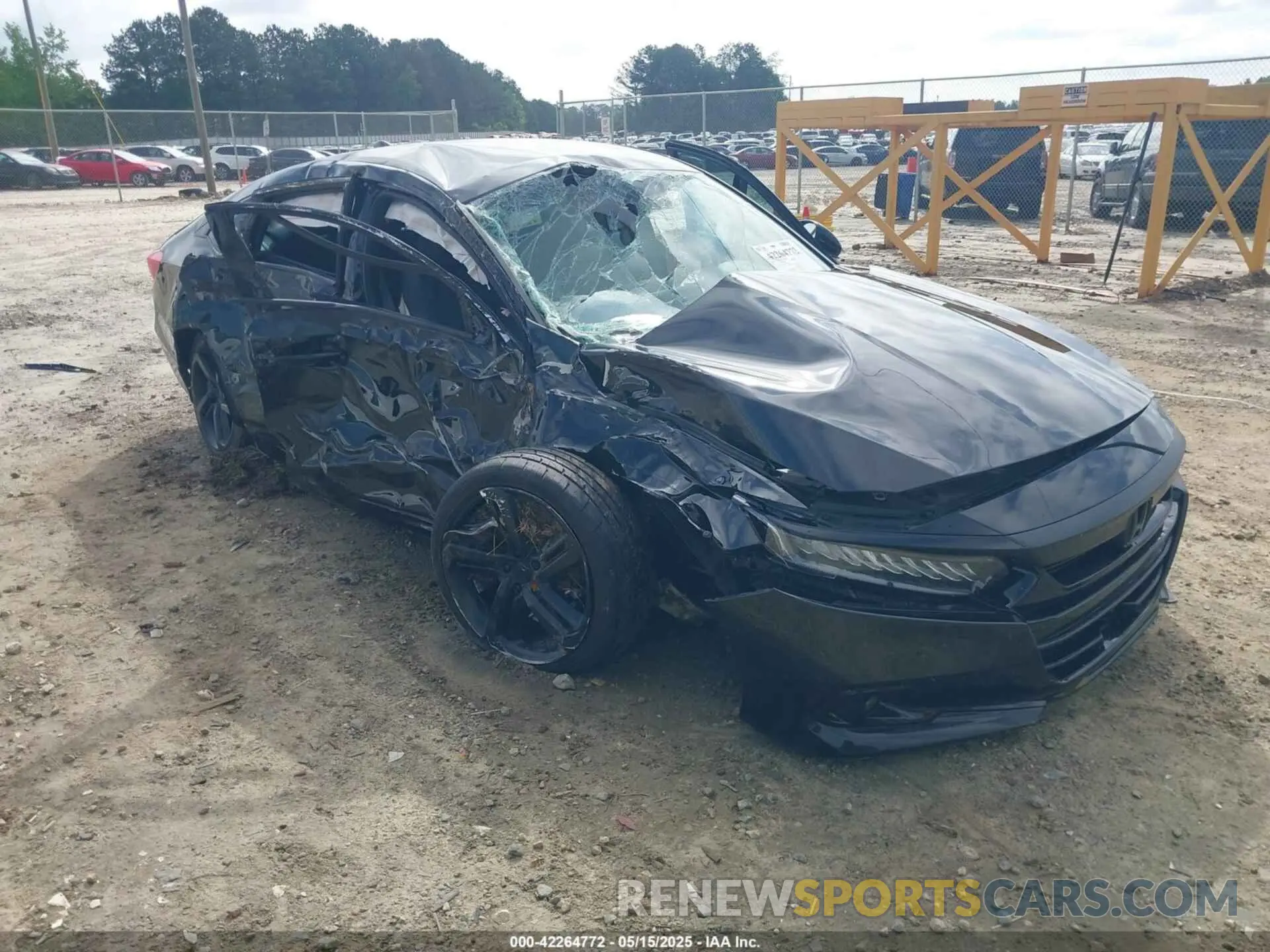 1 Photograph of a damaged car 1HGCV1F37NA081667 HONDA ACCORD 2022
