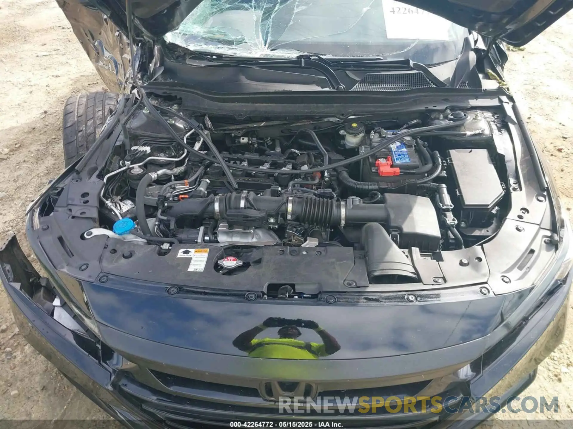 10 Photograph of a damaged car 1HGCV1F37NA081667 HONDA ACCORD 2022