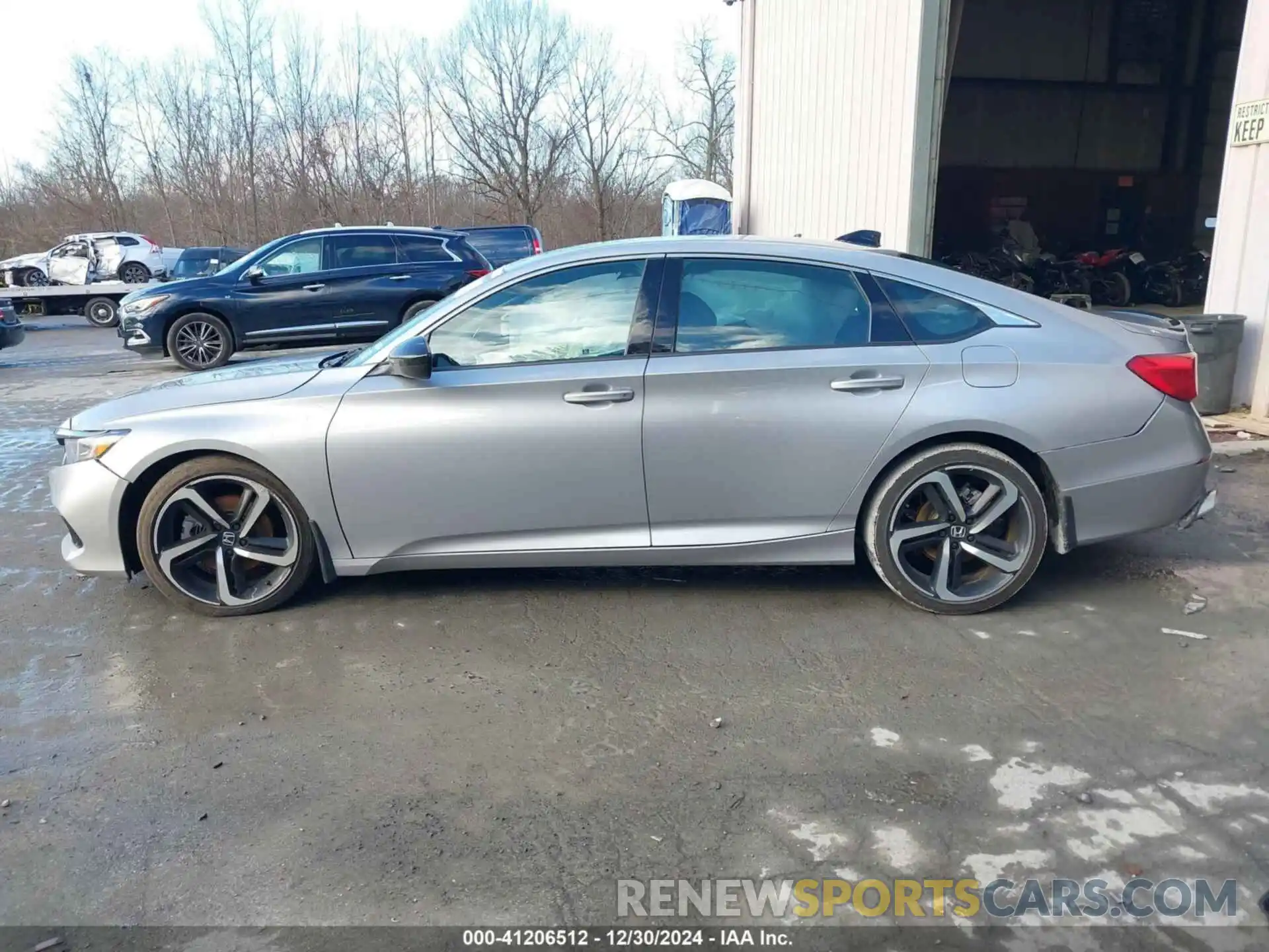 14 Photograph of a damaged car 1HGCV1F37NA089493 HONDA ACCORD 2022