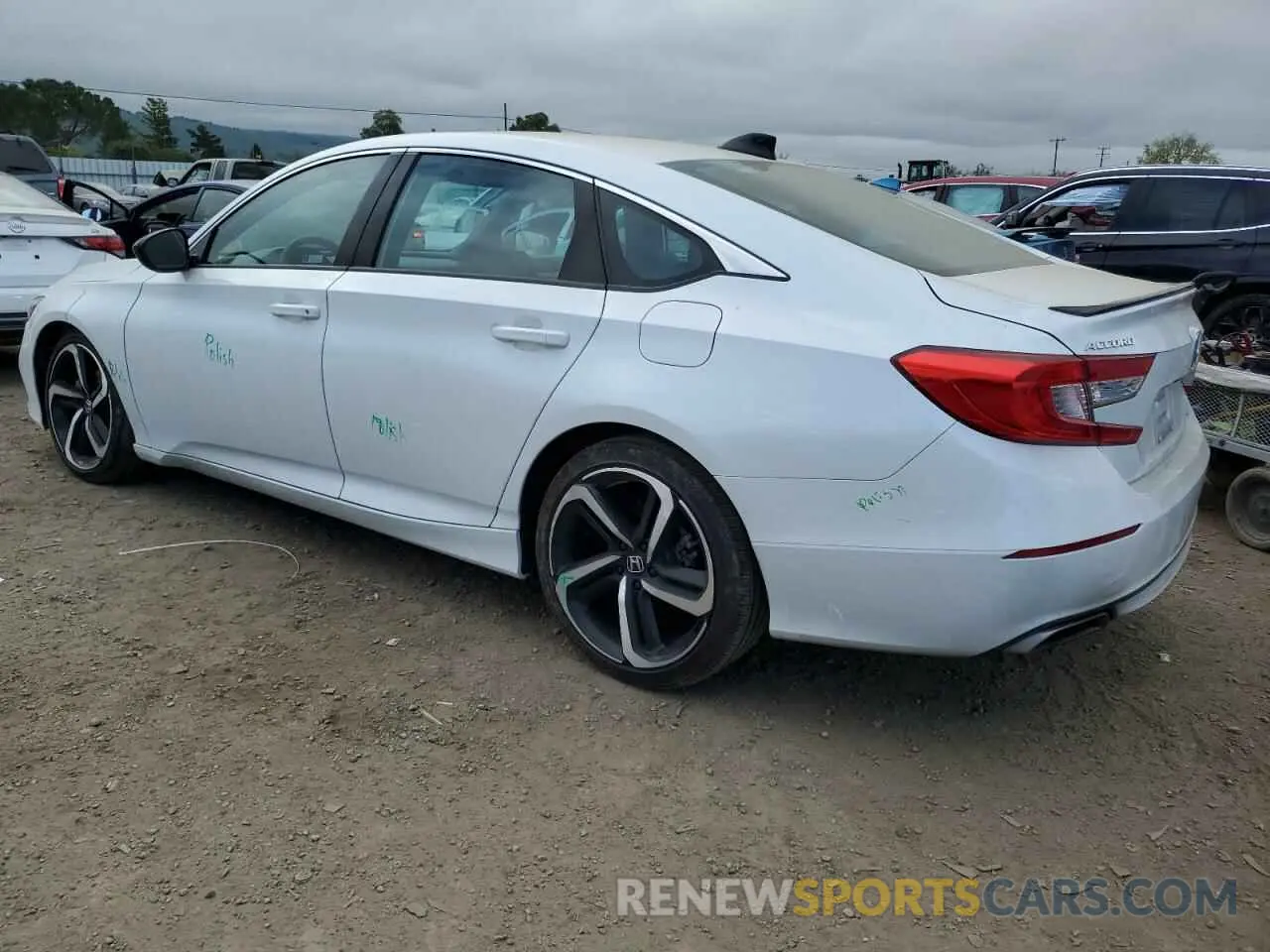 2 Photograph of a damaged car 1HGCV1F37NA090255 HONDA ACCORD 2022