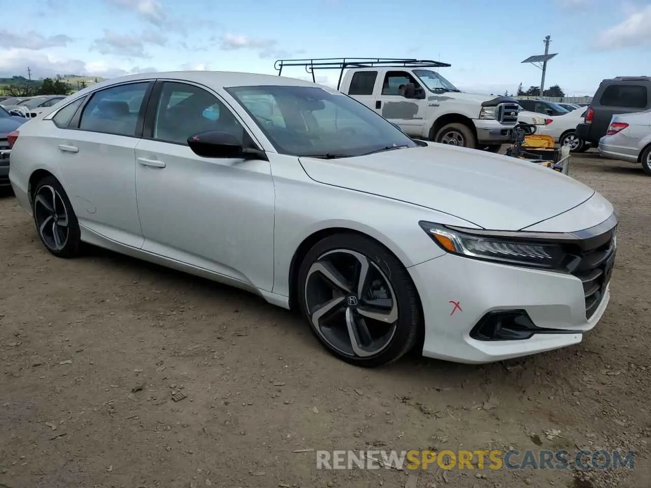 4 Photograph of a damaged car 1HGCV1F37NA090255 HONDA ACCORD 2022