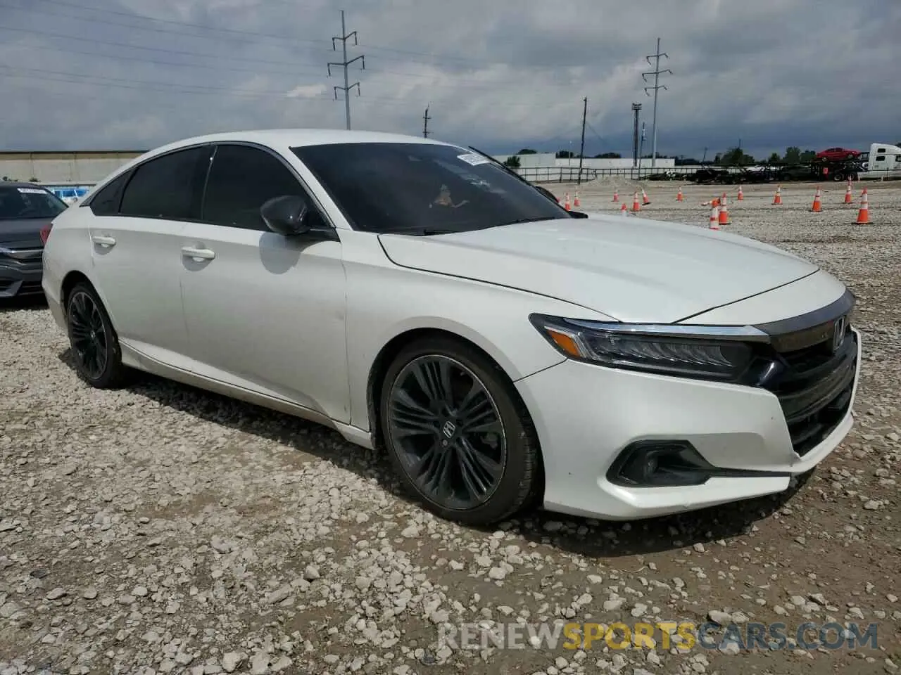 4 Photograph of a damaged car 1HGCV1F37NA091065 HONDA ACCORD 2022