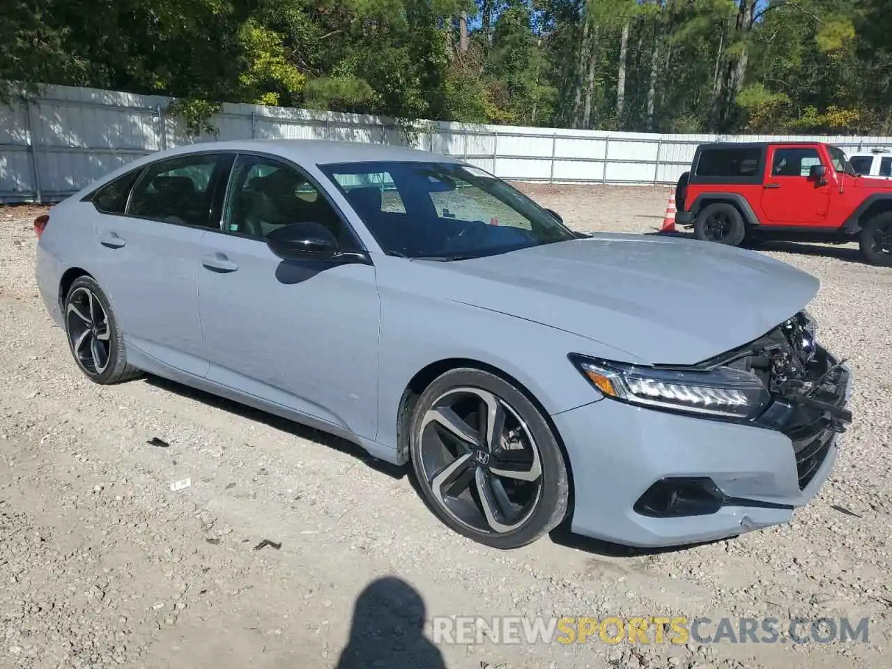 4 Photograph of a damaged car 1HGCV1F37NA093009 HONDA ACCORD 2022