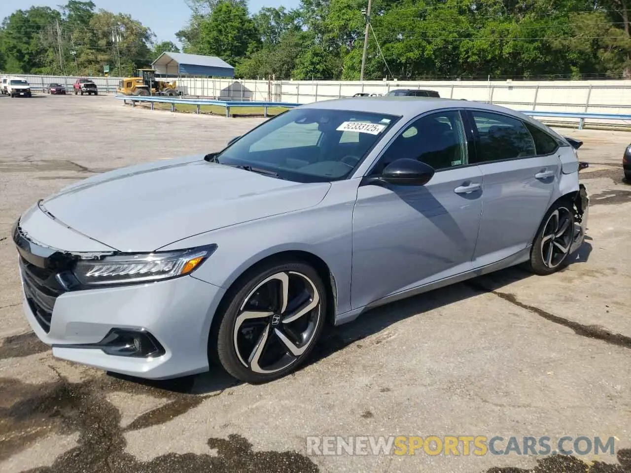 1 Photograph of a damaged car 1HGCV1F37NA097478 HONDA ACCORD 2022