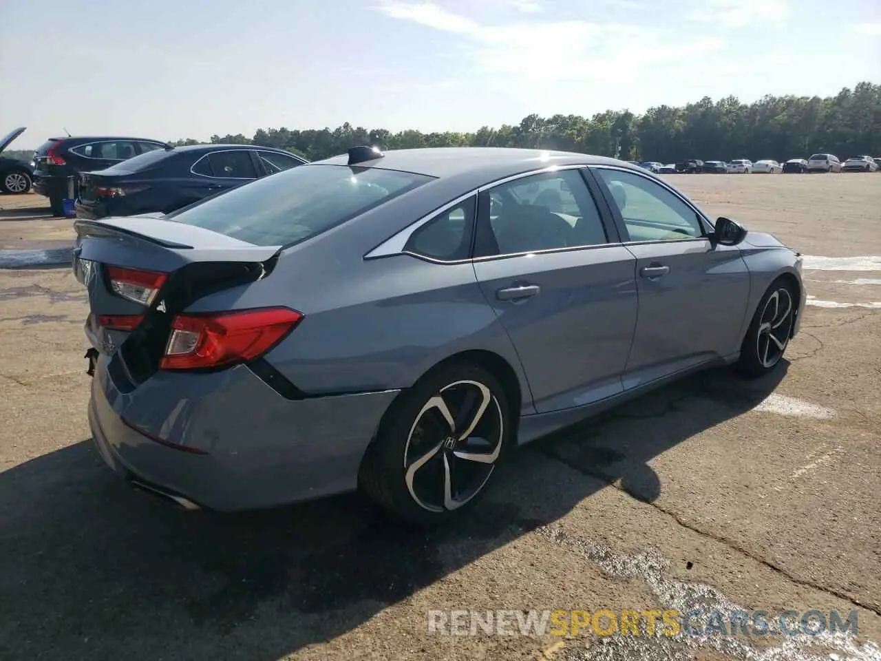 3 Photograph of a damaged car 1HGCV1F37NA097478 HONDA ACCORD 2022
