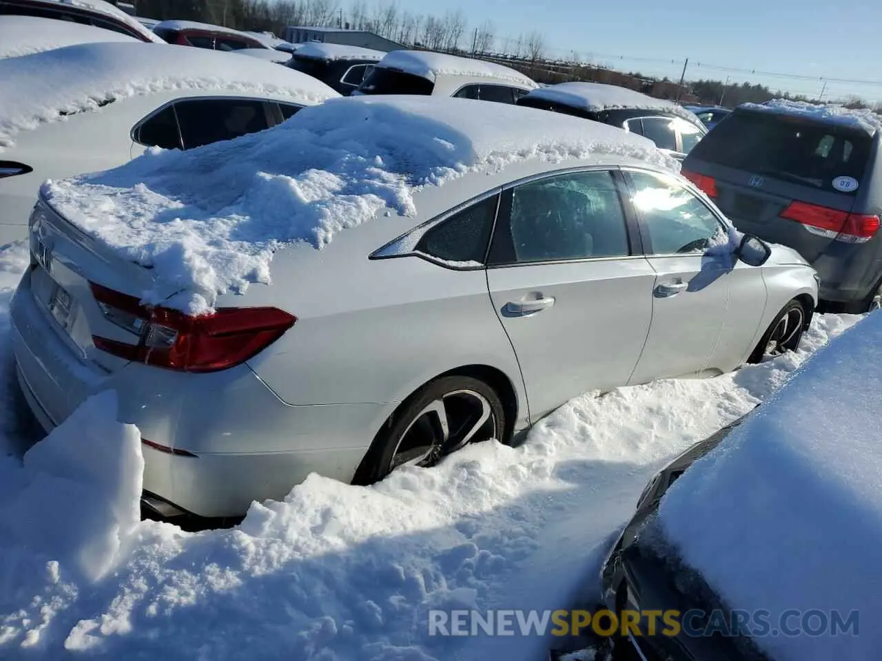 3 Photograph of a damaged car 1HGCV1F37NA103411 HONDA ACCORD 2022