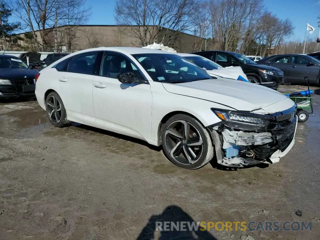 4 Photograph of a damaged car 1HGCV1F37NA103411 HONDA ACCORD 2022
