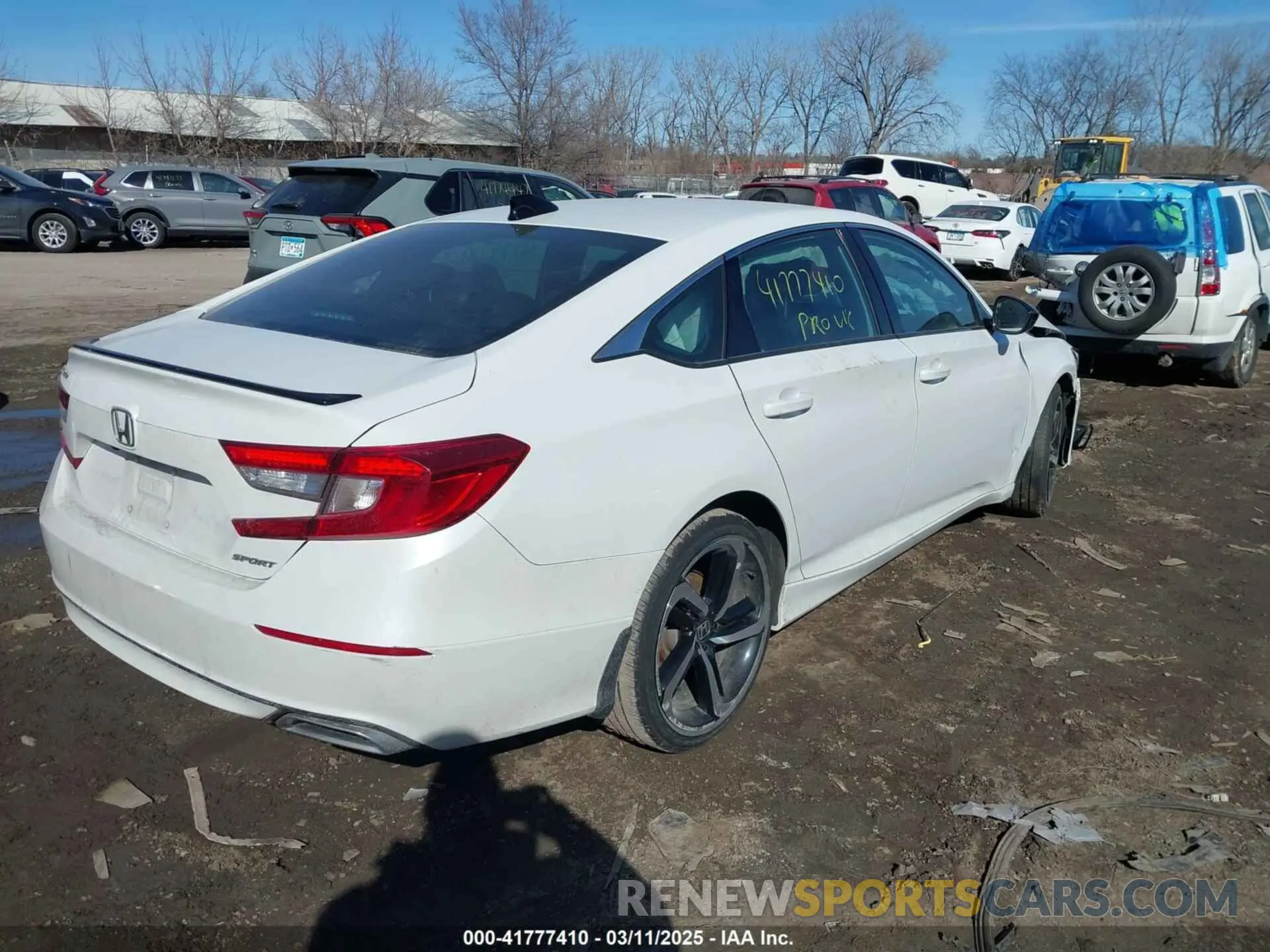 4 Photograph of a damaged car 1HGCV1F37NA109323 HONDA ACCORD 2022