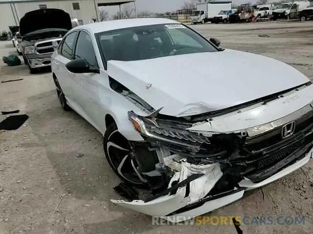 11 Photograph of a damaged car 1HGCV1F37NA116479 HONDA ACCORD 2022