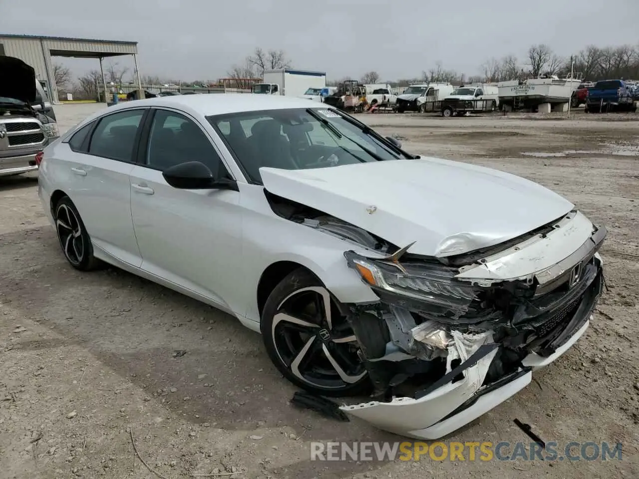 4 Photograph of a damaged car 1HGCV1F37NA116479 HONDA ACCORD 2022