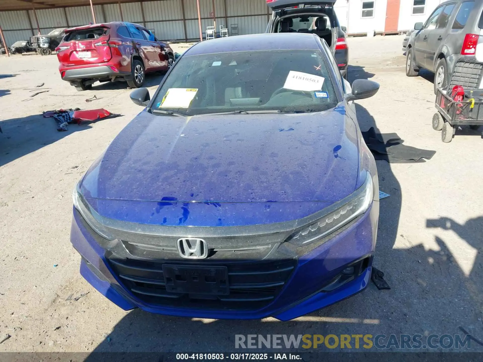 13 Photograph of a damaged car 1HGCV1F37NA124663 HONDA ACCORD 2022