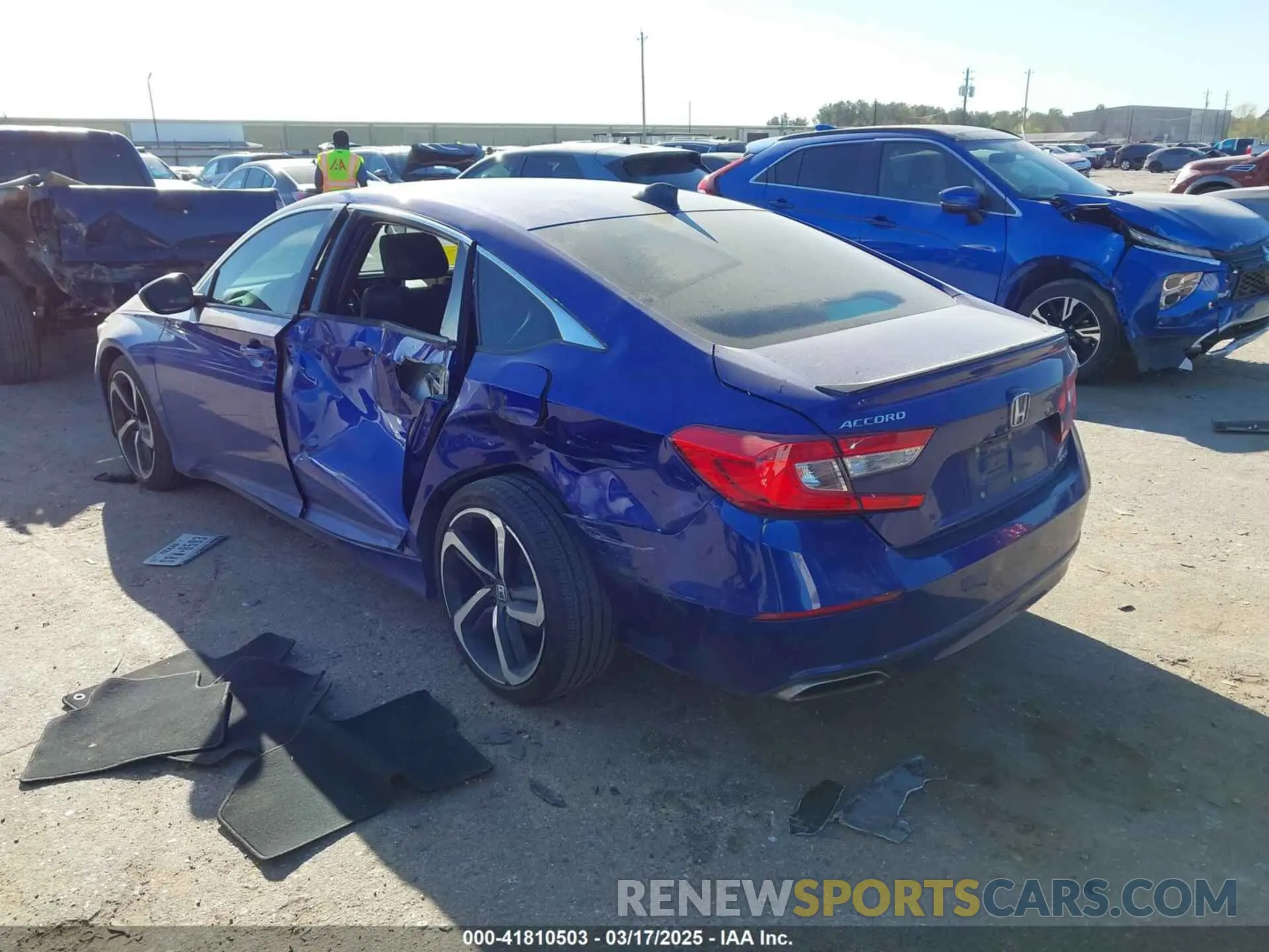 3 Photograph of a damaged car 1HGCV1F37NA124663 HONDA ACCORD 2022