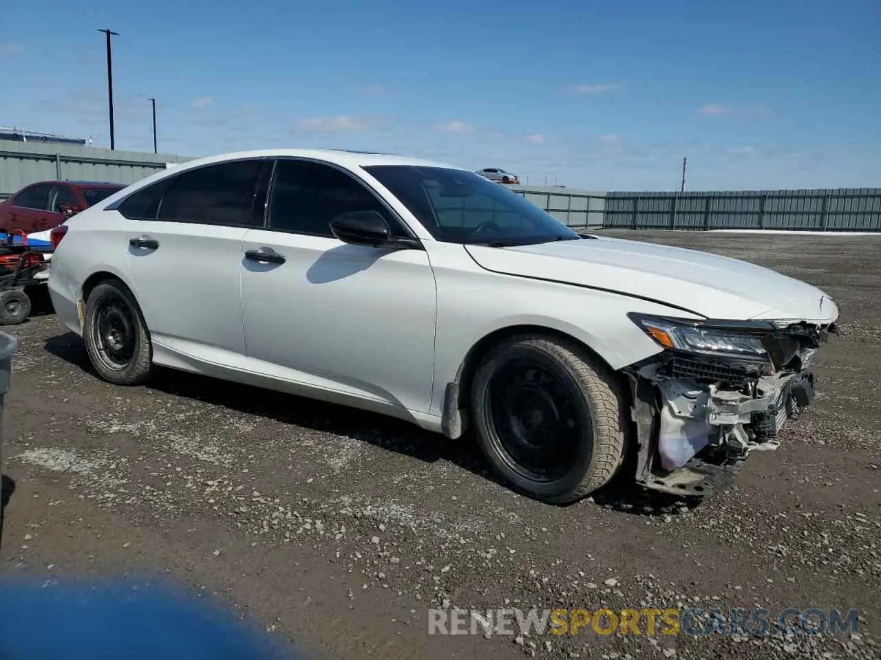 4 Photograph of a damaged car 1HGCV1F37NA801713 HONDA ACCORD 2022