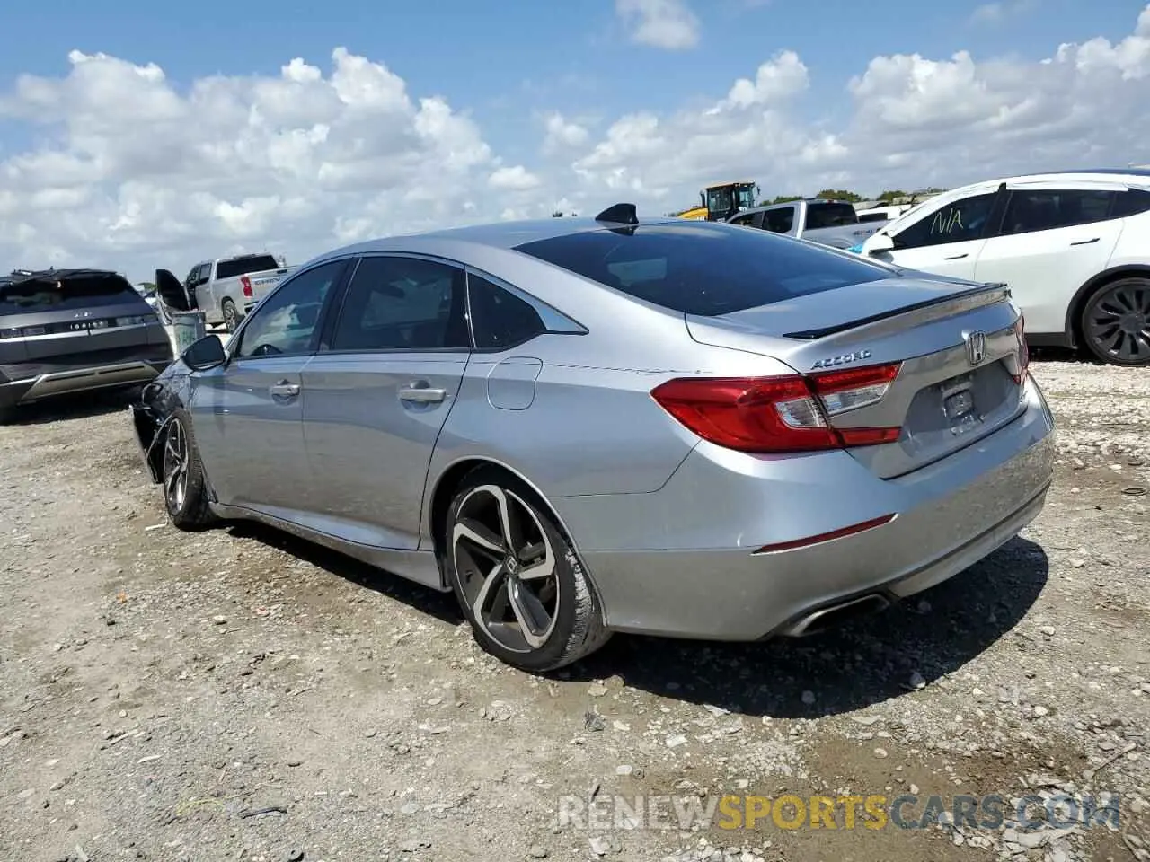 2 Photograph of a damaged car 1HGCV1F38NA000157 HONDA ACCORD 2022