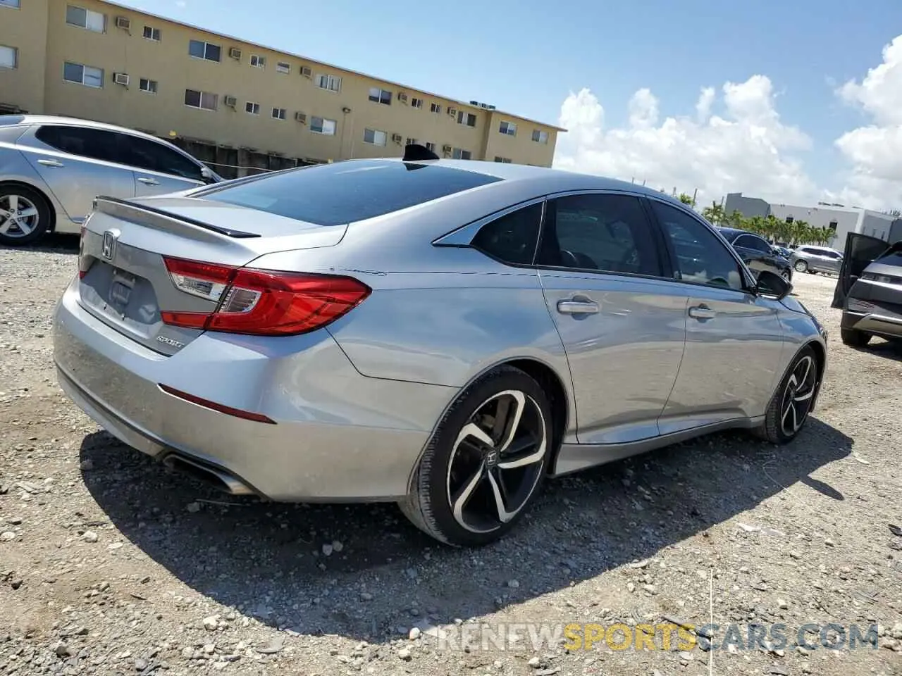 3 Photograph of a damaged car 1HGCV1F38NA000157 HONDA ACCORD 2022