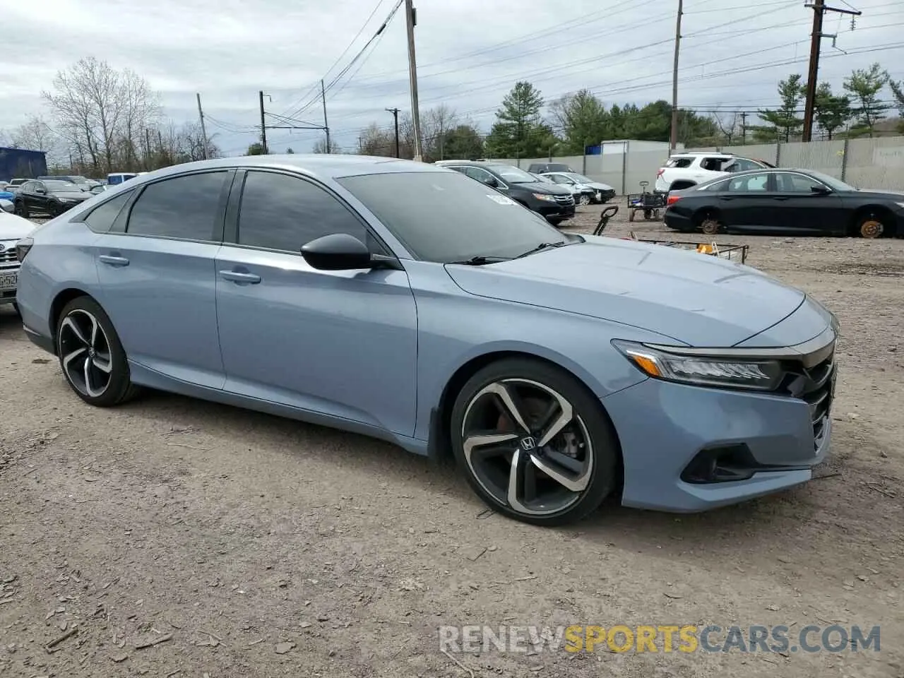 4 Photograph of a damaged car 1HGCV1F38NA013829 HONDA ACCORD 2022