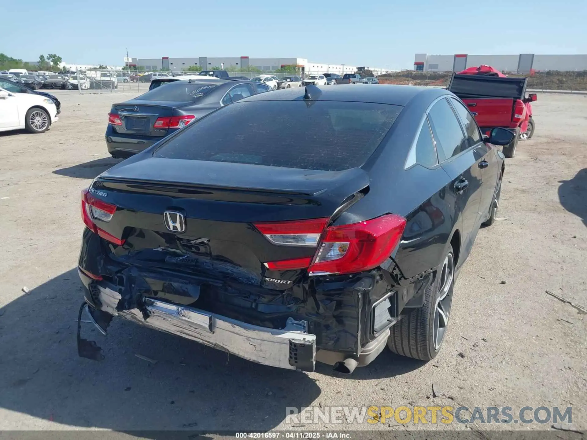 4 Photograph of a damaged car 1HGCV1F38NA017685 HONDA ACCORD 2022