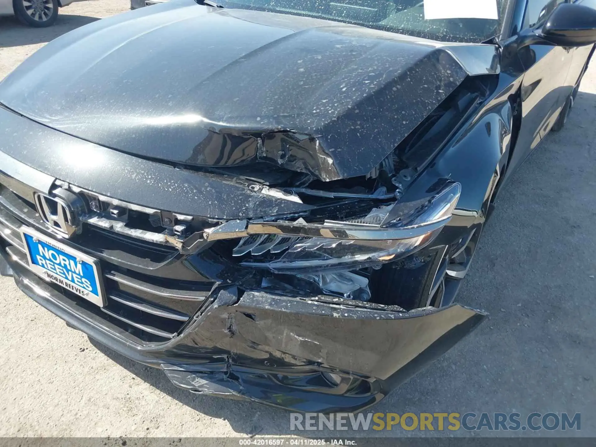 6 Photograph of a damaged car 1HGCV1F38NA017685 HONDA ACCORD 2022