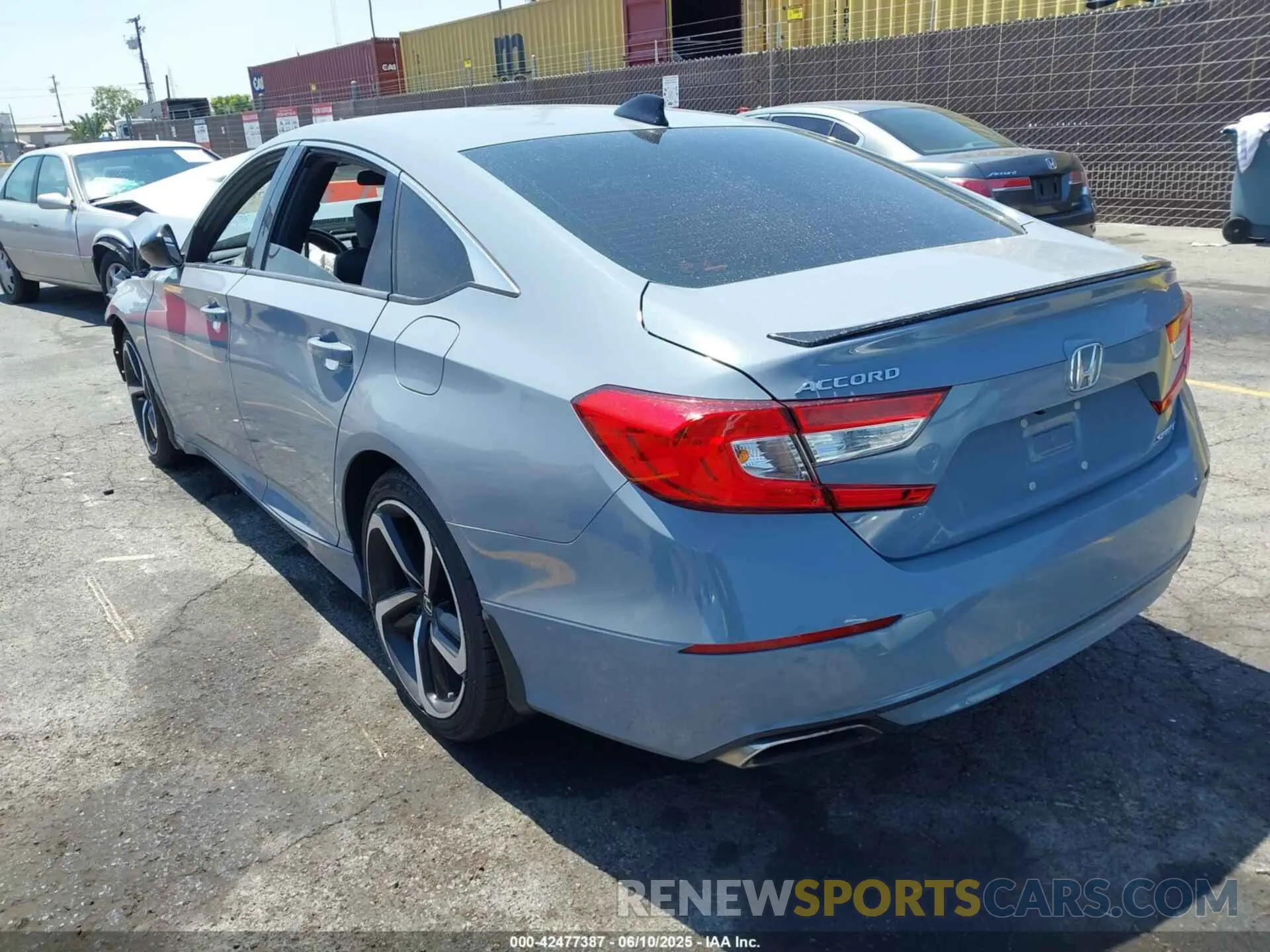 3 Photograph of a damaged car 1HGCV1F38NA020649 HONDA ACCORD 2022