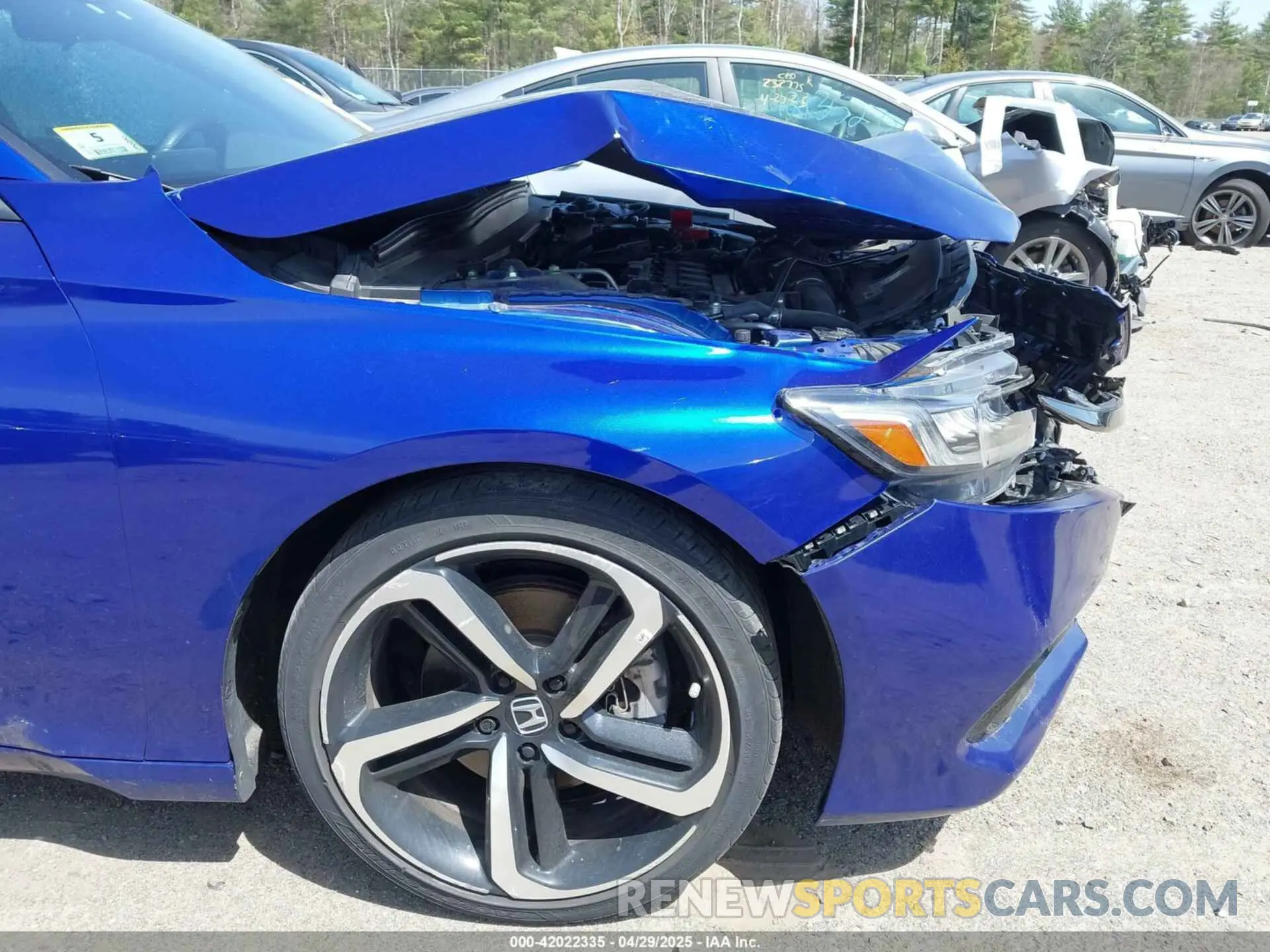21 Photograph of a damaged car 1HGCV1F38NA042831 HONDA ACCORD 2022