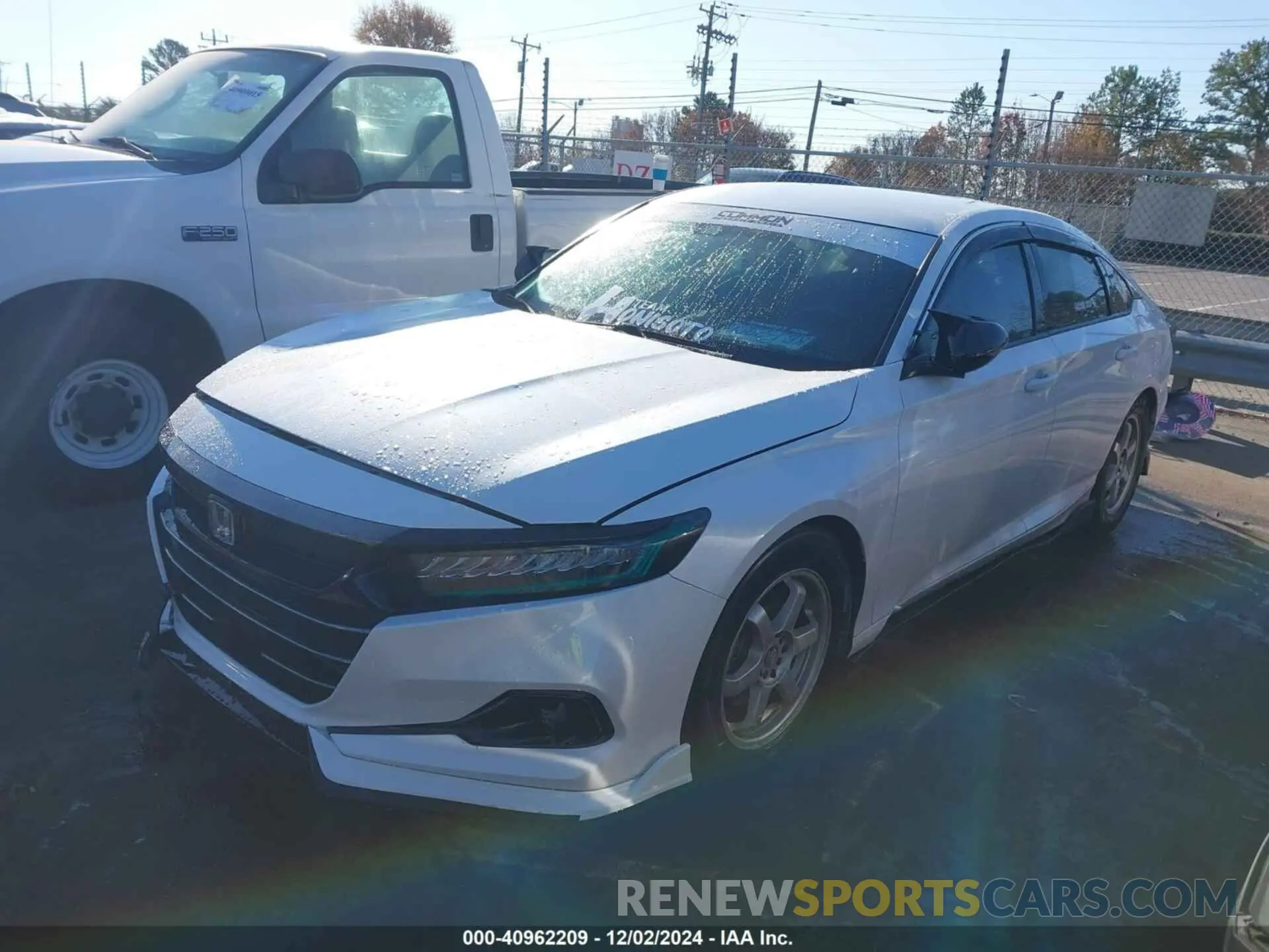 2 Photograph of a damaged car 1HGCV1F38NA043588 HONDA ACCORD 2022