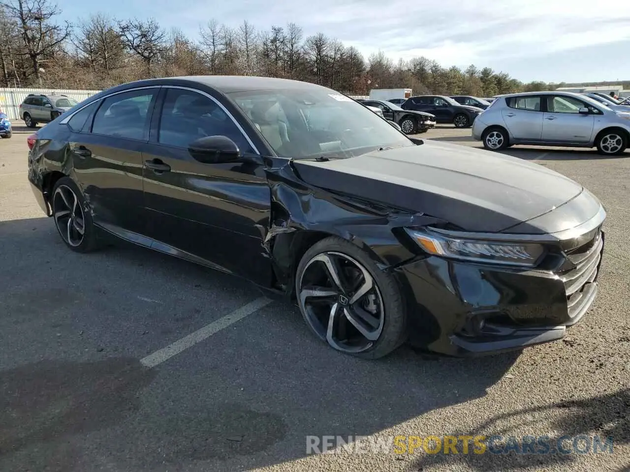 4 Photograph of a damaged car 1HGCV1F38NA051688 HONDA ACCORD 2022