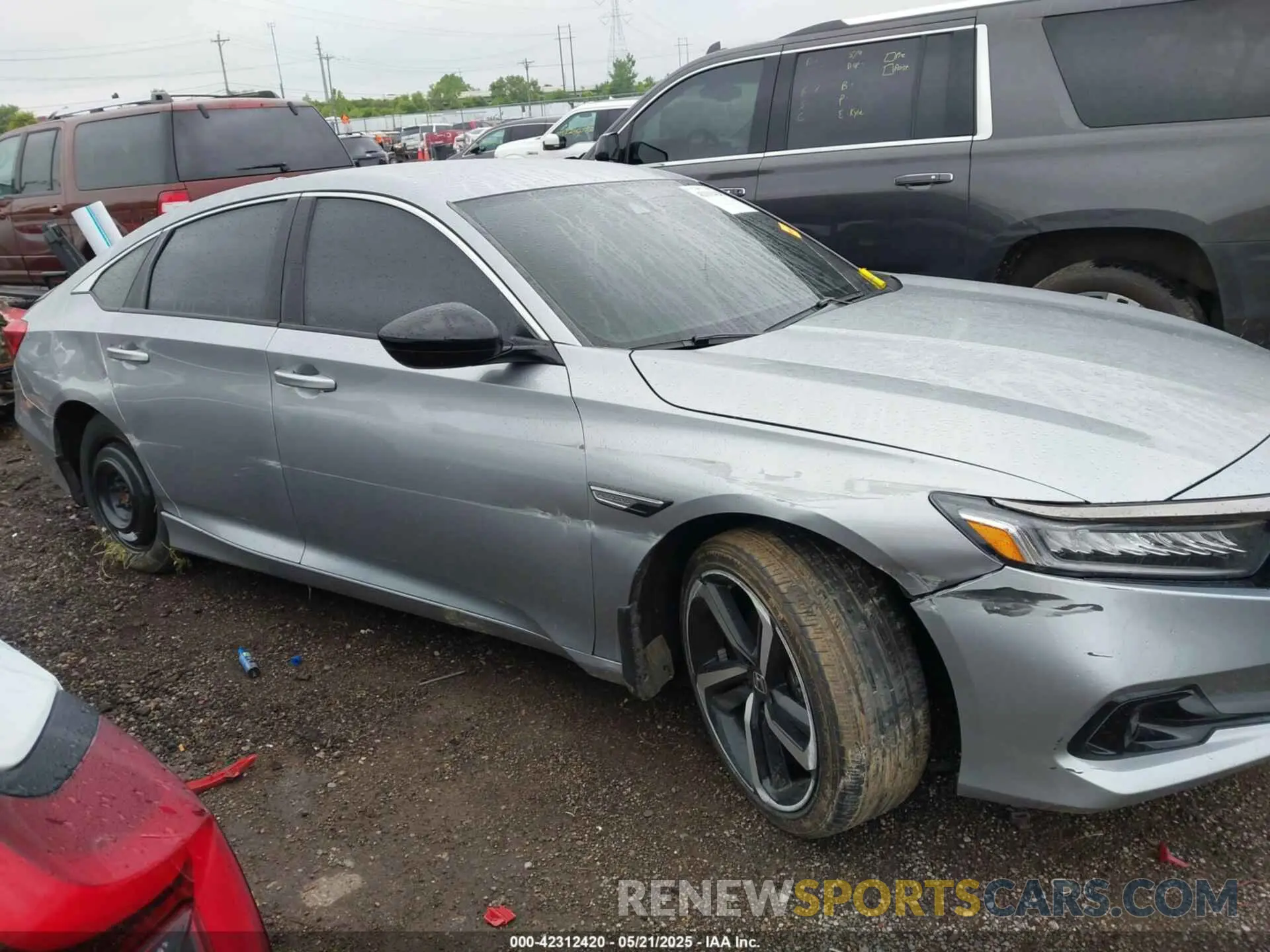 13 Photograph of a damaged car 1HGCV1F38NA058818 HONDA ACCORD 2022