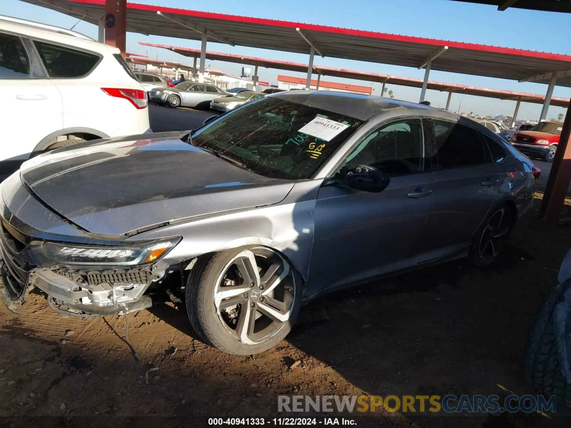 14 Photograph of a damaged car 1HGCV1F38NA060438 HONDA ACCORD 2022