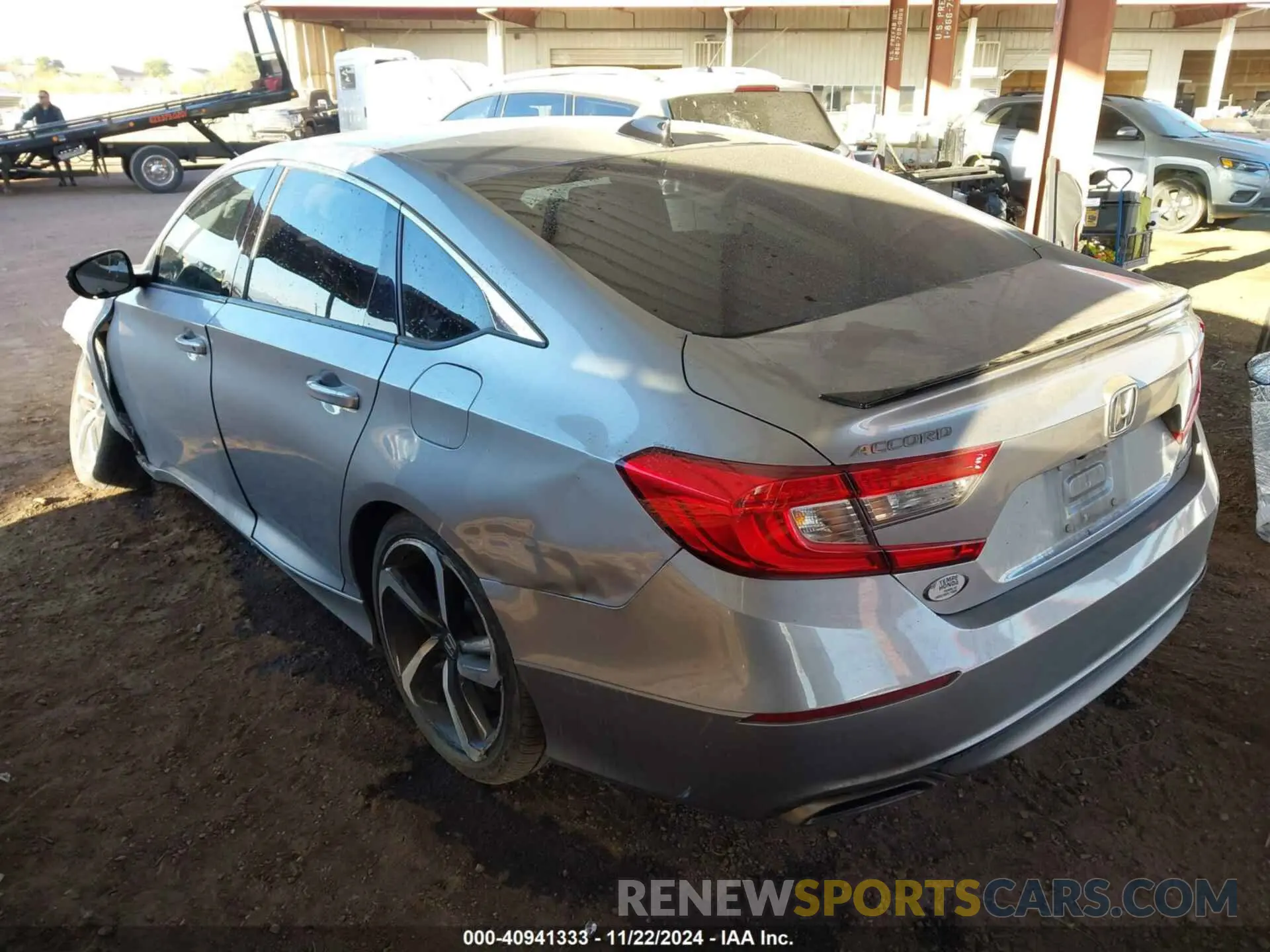 3 Photograph of a damaged car 1HGCV1F38NA060438 HONDA ACCORD 2022