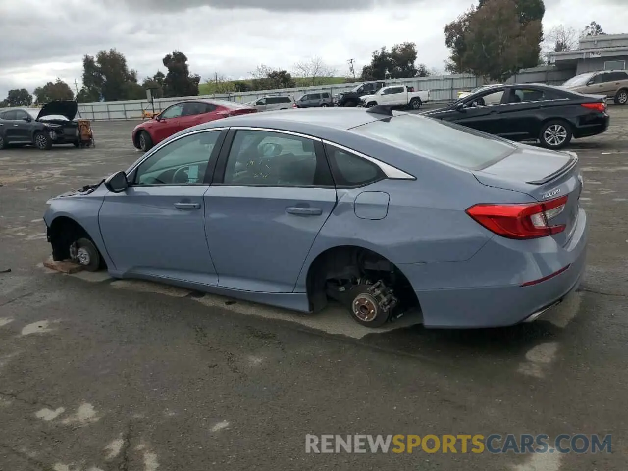 2 Photograph of a damaged car 1HGCV1F38NA075005 HONDA ACCORD 2022